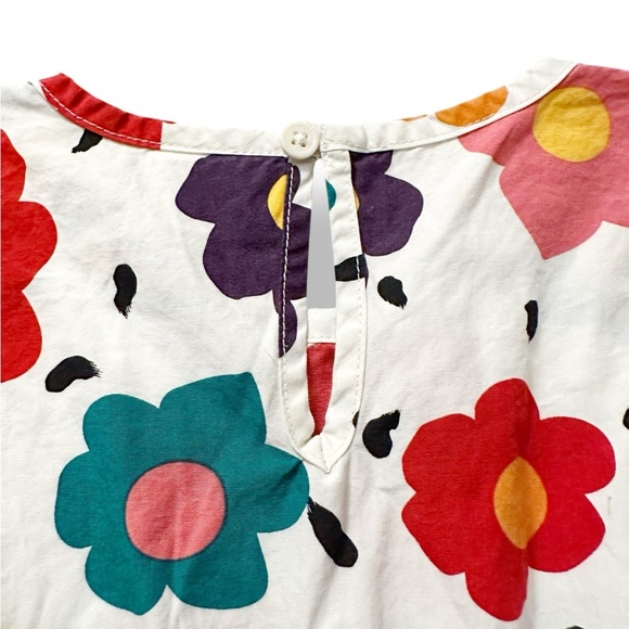 Hanna Andersson | Floral Poplin Swim Cover Up (6-7 yrs) - Picture 3 of 5